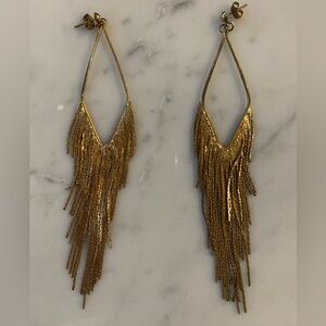 Gold Dangly Earrings